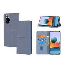 Load image into Gallery viewer, Woven Texture Stitching Magnetic PU Leather Phone Case, For Xiaomi Redmi 10A, For Xiaomi Poco M4 Pro, For Xiaomi Redmi Note 11E, For Xiaomi Redmi 10 5G, For Samsung Galaxy A03s 164.2mm US Version