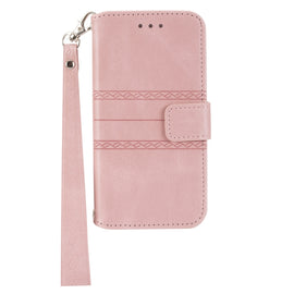 Embossed Striped Magnetic Buckle Horizontal Flip Phone Leather Case, For Samsung Galaxy M23 / F23 5G Japanese Version, For Sony Xperia 10 IV, For Sony Xperia 1 IV, For Xiaomi Redmi 10A, For Xiaomi Redmi 10C 4G Global, For Motorola Moto G Stylus 5G 2022...
