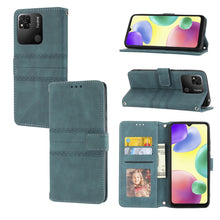 Load image into Gallery viewer, Embossed Striped Magnetic Buckle Horizontal Flip Phone Leather Case, For Samsung Galaxy M23 / F23 5G Japanese Version, For Sony Xperia 10 IV, For Sony Xperia 1 IV, For Xiaomi Redmi 10A, For Xiaomi Redmi 10C 4G Global, For Motorola Moto G Stylus 5G 2022...