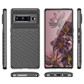 Thunderbolt Shockproof TPU Phone Case, For Google Pixel 7 Pro, For Samsung Galaxy M33