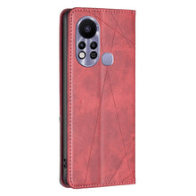 Load image into Gallery viewer, Rhombus Texture Magnetic Leather Phone Case, For Infinix Hot 11s NFC, For Infinix Note 11 Pro, For Infinix Note 11, For Infinix Smart 6, For Xiaomi Poco M4 Pro, For Xiaomi Poco M4 Pro 5G