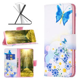 Colored Drawing Pattern Leather Phone Case, For Infinix Hot 11s NFC, For Infinix Note 11 Pro, For Infinix Note 11, For Infinix Smart 6, For Xiaomi Poco M4 Pro, For Xiaomi Poco M4 Pro 5G