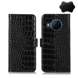 Crocodile Top Layer Cowhide Leather Phone Case, For Nokia X100, For OPPO Reno7 4G Global/F21 Pro 4G, For Xiaomi Redmi 10A / 9C, For Samsung Galaxy F23 5G / M23, For Samsung Galaxy M53 5G, For Xiaomi 12 Pro, For Samsung Galaxy S21 FE 5G                 ...