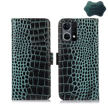 Load image into Gallery viewer, Crocodile Top Layer Cowhide Leather Phone Case, For Nokia X100, For OPPO Reno7 4G Global/F21 Pro 4G, For Xiaomi Redmi 10A / 9C, For Samsung Galaxy F23 5G / M23, For Samsung Galaxy M53 5G, For Xiaomi 12 Pro, For Samsung Galaxy S21 FE 5G                 ...