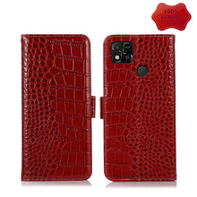 Load image into Gallery viewer, Crocodile Top Layer Cowhide Leather Phone Case, For Nokia X100, For OPPO Reno7 4G Global/F21 Pro 4G, For Xiaomi Redmi 10A / 9C, For Samsung Galaxy F23 5G / M23, For Samsung Galaxy M53 5G, For Xiaomi 12 Pro, For Samsung Galaxy S21 FE 5G                 ...