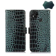 Load image into Gallery viewer, Crocodile Top Layer Cowhide Leather Phone Case, For Nokia X100, For OPPO Reno7 4G Global/F21 Pro 4G, For Xiaomi Redmi 10A / 9C, For Samsung Galaxy F23 5G / M23, For Samsung Galaxy M53 5G, For Xiaomi 12 Pro, For Samsung Galaxy S21 FE 5G                 ...