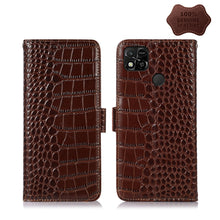 Load image into Gallery viewer, Crocodile Top Layer Cowhide Leather Phone Case, For Nokia X100, For OPPO Reno7 4G Global/F21 Pro 4G, For Xiaomi Redmi 10A / 9C, For Samsung Galaxy F23 5G / M23, For Samsung Galaxy M53 5G, For Xiaomi 12 Pro, For Samsung Galaxy S21 FE 5G                 ...