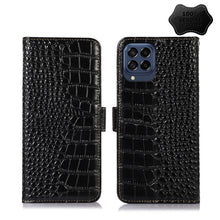 Load image into Gallery viewer, Crocodile Top Layer Cowhide Leather Phone Case, For Nokia X100, For OPPO Reno7 4G Global/F21 Pro 4G, For Xiaomi Redmi 10A / 9C, For Samsung Galaxy F23 5G / M23, For Samsung Galaxy M53 5G, For Xiaomi 12 Pro, For Samsung Galaxy S21 FE 5G                 ...