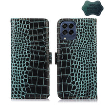 Load image into Gallery viewer, Crocodile Top Layer Cowhide Leather Phone Case, For Nokia X100, For OPPO Reno7 4G Global/F21 Pro 4G, For Xiaomi Redmi 10A / 9C, For Samsung Galaxy F23 5G / M23, For Samsung Galaxy M53 5G, For Samsung Galaxy S21 FE 5G, For Xiaomi 12 Pro                 ...