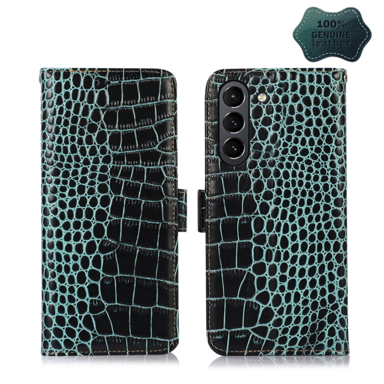 Crocodile Top Layer Cowhide Leather Phone Case, For Nokia X100, For OPPO Reno7 4G Global/F21 Pro 4G, For Xiaomi Redmi 10A / 9C, For Samsung Galaxy F23 5G / M23, For Samsung Galaxy M53 5G, For Samsung Galaxy S21 FE 5G, For Xiaomi 12 Pro                 ...