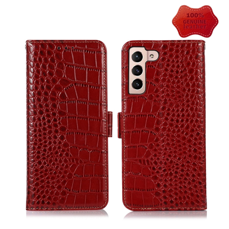 Crocodile Top Layer Cowhide Leather Phone Case, For Nokia X100, For OPPO Reno7 4G Global/F21 Pro 4G, For Xiaomi Redmi 10A / 9C, For Samsung Galaxy F23 5G / M23, For Samsung Galaxy M53 5G, For Samsung Galaxy S21 FE 5G, For Xiaomi 12 Pro                 ...