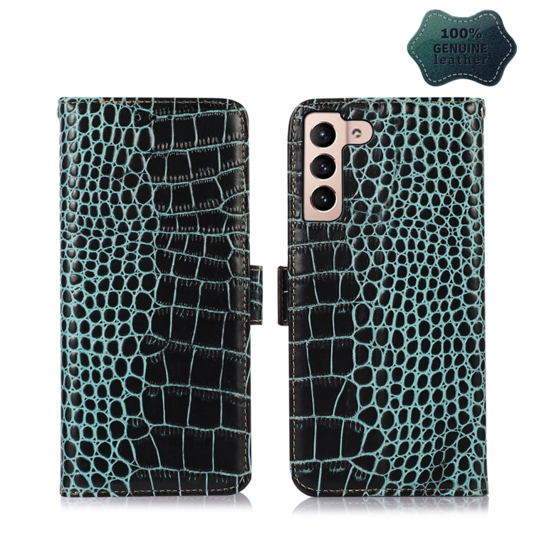 Crocodile Top Layer Cowhide Leather Phone Case, For Nokia X100, For OPPO Reno7 4G Global/F21 Pro 4G, For Xiaomi Redmi 10A / 9C, For Samsung Galaxy F23 5G / M23, For Samsung Galaxy M53 5G, For Samsung Galaxy S21 FE 5G, For Xiaomi 12 Pro                 ...