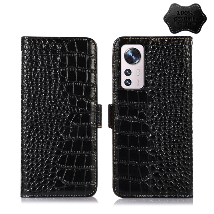 Crocodile Top Layer Cowhide Leather Phone Case, For Nokia X100, For OPPO Reno7 4G Global/F21 Pro 4G, For Xiaomi Redmi 10A / 9C, For Samsung Galaxy F23 5G / M23, For Samsung Galaxy M53 5G, For Samsung Galaxy S21 FE 5G, For Xiaomi 12 Pro                 ...