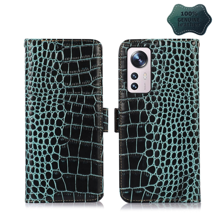 Crocodile Top Layer Cowhide Leather Phone Case, For Nokia X100, For OPPO Reno7 4G Global/F21 Pro 4G, For Xiaomi Redmi 10A / 9C, For Samsung Galaxy F23 5G / M23, For Samsung Galaxy M53 5G, For Samsung Galaxy S21 FE 5G, For Xiaomi 12 Pro                 ...