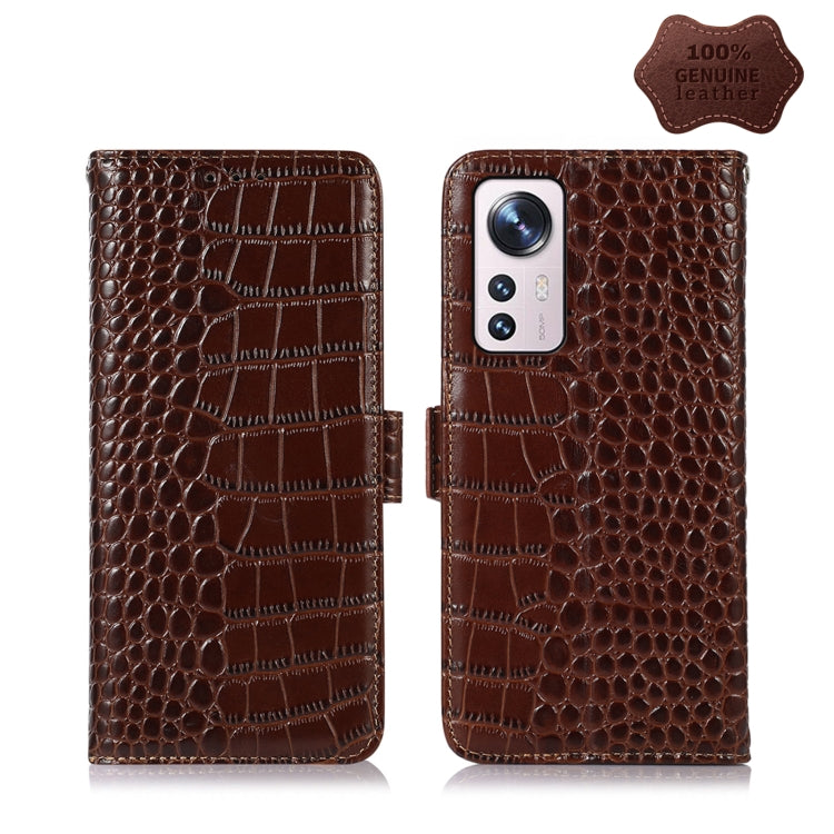 Crocodile Top Layer Cowhide Leather Phone Case, For Nokia X100, For OPPO Reno7 4G Global/F21 Pro 4G, For Xiaomi Redmi 10A / 9C, For Samsung Galaxy F23 5G / M23, For Samsung Galaxy M53 5G, For Samsung Galaxy S21 FE 5G, For Xiaomi 12 Pro                 ...