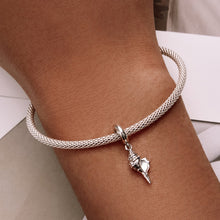 Load image into Gallery viewer, S925 Sterling Silver Silver Conch Pendant DIY Bracelet Necklace Accessories, Conch