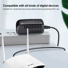 Load image into Gallery viewer, Router AP Wireless POE / LAD Power Adapter, 48V 0.5A, 12V 1A, 12V 2A, 15V 1A, 24V 1A