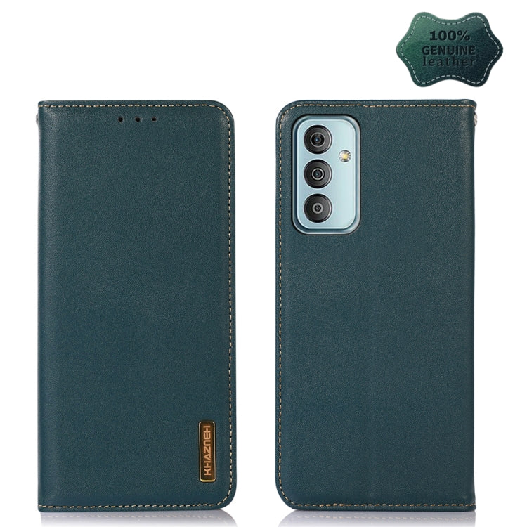 KHAZNEH Nappa Top Layer Cowhide Leather Phone Case, For Nokia X100, For OPPO Reno7 4G Global/F21 Pro 4G, For Xiaomi Redmi 10A / 9C, For Samsung Galaxy F23 5G / M23, For Samsung Galaxy M53 5G, For Xiaomi 12 Pro, For Samsung Galaxy S21 FE 5G             ...
