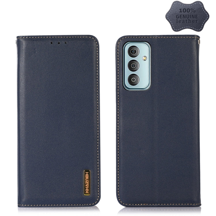 KHAZNEH Nappa Top Layer Cowhide Leather Phone Case, For Nokia X100, For OPPO Reno7 4G Global/F21 Pro 4G, For Xiaomi Redmi 10A / 9C, For Samsung Galaxy F23 5G / M23, For Samsung Galaxy M53 5G, For Xiaomi 12 Pro, For Samsung Galaxy S21 FE 5G             ...