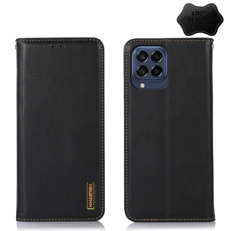 KHAZNEH Nappa Top Layer Cowhide Leather Phone Case, For Nokia X100, For OPPO Reno7 4G Global/F21 Pro 4G, For Xiaomi Redmi 10A / 9C, For Samsung Galaxy F23 5G / M23, For Samsung Galaxy M53 5G, For Xiaomi 12 Pro, For Samsung Galaxy S21 FE 5G             ...