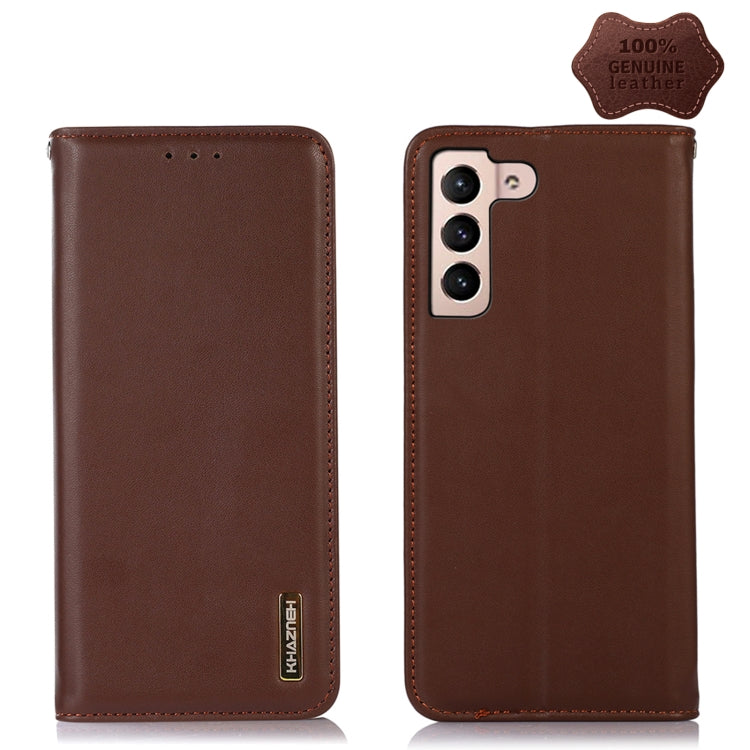 KHAZNEH Nappa Top Layer Cowhide Leather Phone Case, For Nokia X100, For OPPO Reno7 4G Global/F21 Pro 4G, For Xiaomi Redmi 10A / 9C, For Samsung Galaxy F23 5G / M23, For Samsung Galaxy M53 5G, For Xiaomi 12 Pro, For Samsung Galaxy S21 FE 5G             ...