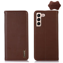 Load image into Gallery viewer, KHAZNEH Nappa Top Layer Cowhide Leather Phone Case, For Nokia X100, For OPPO Reno7 4G Global/F21 Pro 4G, For Xiaomi Redmi 10A / 9C, For Samsung Galaxy F23 5G / M23, For Samsung Galaxy M53 5G, For Xiaomi 12 Pro, For Samsung Galaxy S21 FE 5G             ...