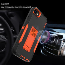 Load image into Gallery viewer, Magnetic Holder Phone Case, For iPhone SE 2022 / SE 2020 / 8 / 7, For iPhone 8 Plus / 7 Plus, For iPhone 11, For iPhone 11 Pro