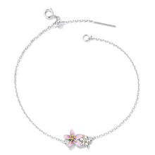 Load image into Gallery viewer, S925 Sterling Silver Cherry Blossom Bracelet Women Jewelry, Cherry Blossom