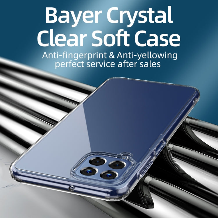 Ice Crystal PC + TPU Phone Case, For Samsung Galaxy M53