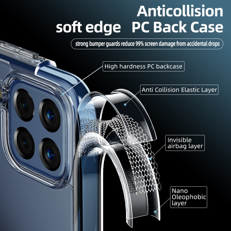 Ice Crystal PC + TPU Phone Case, For Samsung Galaxy M53