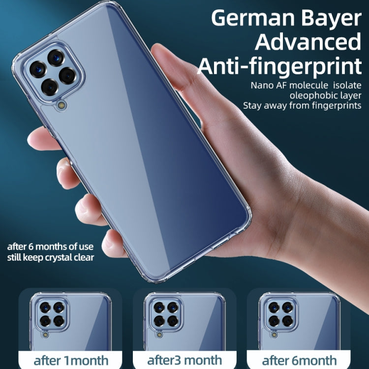 Ice Crystal PC + TPU Phone Case, For Samsung Galaxy M53