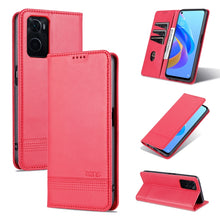 Load image into Gallery viewer, AZNS Magnetic Calf Texture Flip Leather Phone Case, For OPPO K10 / A96 4G / Realme 9i, For Xiaomi Redmi 10C / 10 India, For Honor X8 / X30i