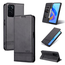 Load image into Gallery viewer, AZNS Magnetic Calf Texture Flip Leather Phone Case, For OPPO K10 / A96 4G / Realme 9i, For Xiaomi Redmi 10C / 10 India, For Honor X8 / X30i