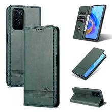 Load image into Gallery viewer, AZNS Magnetic Calf Texture Flip Leather Phone Case, For OPPO K10 / A96 4G / Realme 9i, For Xiaomi Redmi 10C / 10 India, For Honor X8 / X30i