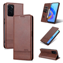 Load image into Gallery viewer, AZNS Magnetic Calf Texture Flip Leather Phone Case, For OPPO K10 / A96 4G / Realme 9i, For Xiaomi Redmi 10C / 10 India, For Honor X8 / X30i