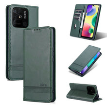Load image into Gallery viewer, AZNS Magnetic Calf Texture Flip Leather Phone Case, For OPPO K10 / A96 4G / Realme 9i, For Xiaomi Redmi 10C / 10 India, For Honor X8 / X30i