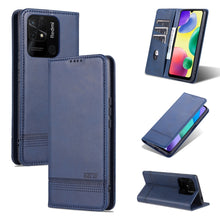 Load image into Gallery viewer, AZNS Magnetic Calf Texture Flip Leather Phone Case, For OPPO K10 / A96 4G / Realme 9i, For Xiaomi Redmi 10C / 10 India, For Honor X8 / X30i