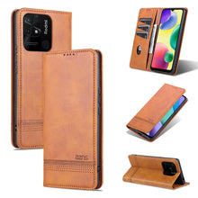 Load image into Gallery viewer, AZNS Magnetic Calf Texture Flip Leather Phone Case, For OPPO K10 / A96 4G / Realme 9i, For Xiaomi Redmi 10C / 10 India, For Honor X8 / X30i