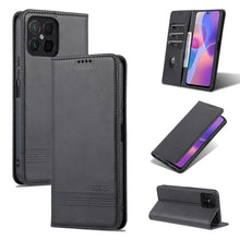 Load image into Gallery viewer, AZNS Magnetic Calf Texture Flip Leather Phone Case, For OPPO K10 / A96 4G / Realme 9i, For Xiaomi Redmi 10C / 10 India, For Honor X8 / X30i