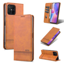 Load image into Gallery viewer, AZNS Magnetic Calf Texture Flip Leather Phone Case, For OPPO K10 / A96 4G / Realme 9i, For Xiaomi Redmi 10C / 10 India, For Honor X8 / X30i