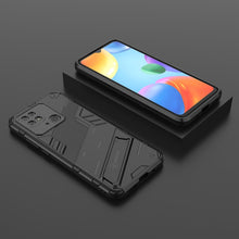 Load image into Gallery viewer, Punk Armor PC + TPU Phone Case with Holder, For Xiaomi Redmi 10C 4G