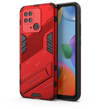 Load image into Gallery viewer, Punk Armor PC + TPU Phone Case with Holder, For Xiaomi Redmi 10C 4G