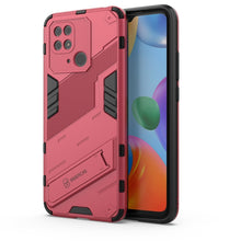 Load image into Gallery viewer, Punk Armor PC + TPU Phone Case with Holder, For Xiaomi Redmi 10C 4G
