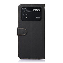 Load image into Gallery viewer, KHAZNEH Litchi Texture Leather RFID Phone Case, For Xiaomi Poco M4 Pro 4G, For Xiaomi Poco M4 Pro 5G