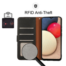 Load image into Gallery viewer, KHAZNEH Litchi Texture Leather RFID Phone Case, For Xiaomi Poco M4 Pro 4G, For Xiaomi Poco M4 Pro 5G