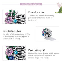 Load image into Gallery viewer, S925 Sterling Silver Heart Rib Flower Beads DIY Bracelet Necklace Accessories, Heart Rib Flower