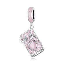 Load image into Gallery viewer, S925 Sterling Silver Tarot Lover Pendant DIY Bracelet Necklace Accessories, Tarot Lover