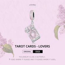 Load image into Gallery viewer, S925 Sterling Silver Tarot Lover Pendant DIY Bracelet Necklace Accessories, Tarot Lover