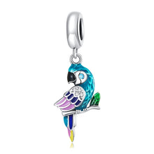 Load image into Gallery viewer, S925 Sterling Silver Parrot Pendant DIY Bracelet Necklace Accessories, Parrot