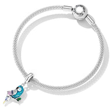 Load image into Gallery viewer, S925 Sterling Silver Parrot Pendant DIY Bracelet Necklace Accessories, Parrot